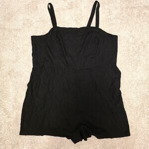 NWOT Old Navy Black Cami Romper Plus Size 4X